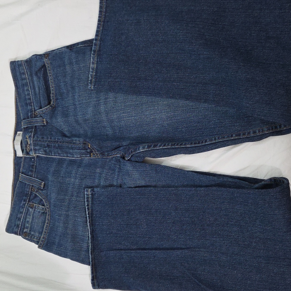 ROUTE 66, Dark Blue Relaxed Straight Jeans